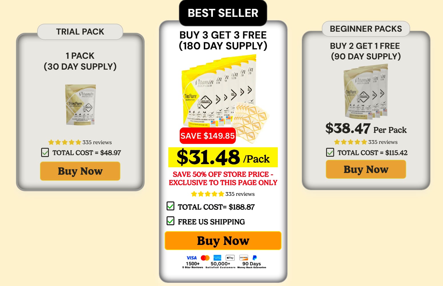 Vitamin Patch Club Offer